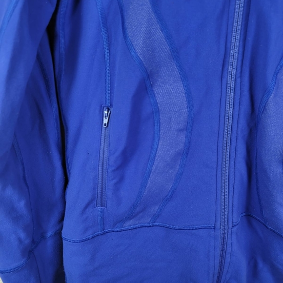 Royal blue Lululemon scuba hoodie. Size 6 sweater - Picture 2 of 7